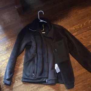 Fuzzy Brown Mountain Hardware Jacket